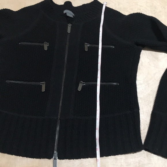 Armani Exchange RARE Zipper Lambswool Sweater - Picture 11 of 11